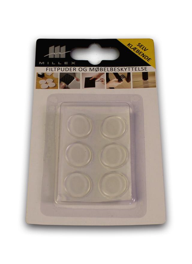MILLEX 6 STK STOOTDEMPER Ø19 X 2,5MM
