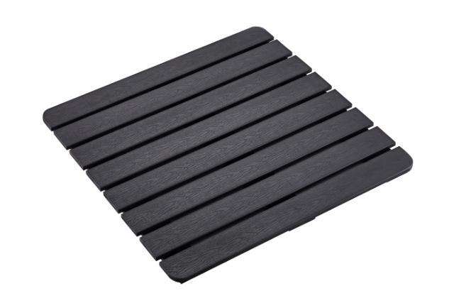 NORTIQ COMPOSIET TERRASTEGEL - 60X60 CM - ZWART