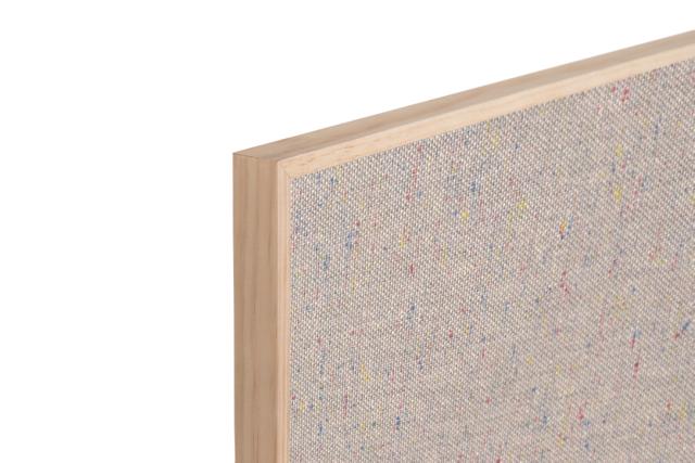 MILLEX SOFTBOARD MET HOUTEN FRAME STOF GRIJS