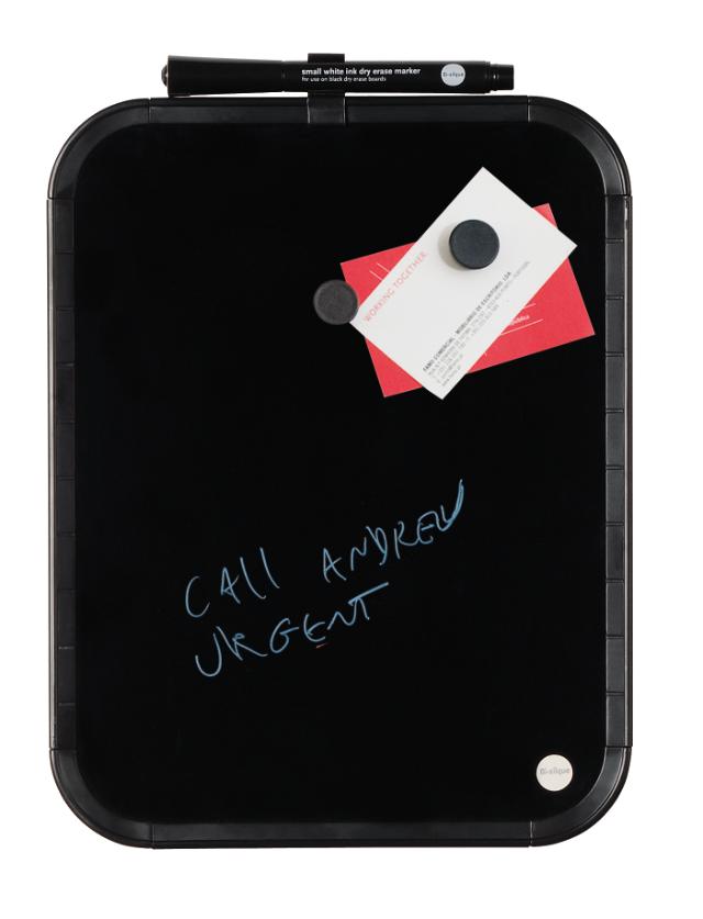MILLEX MAGNEETBORD MET FRAME ZWART