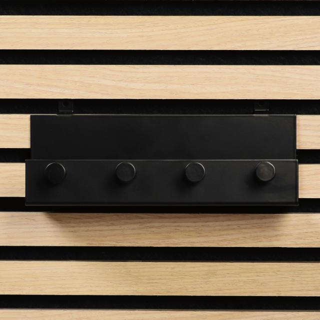 Plank voor akoestisch paneel -zwart