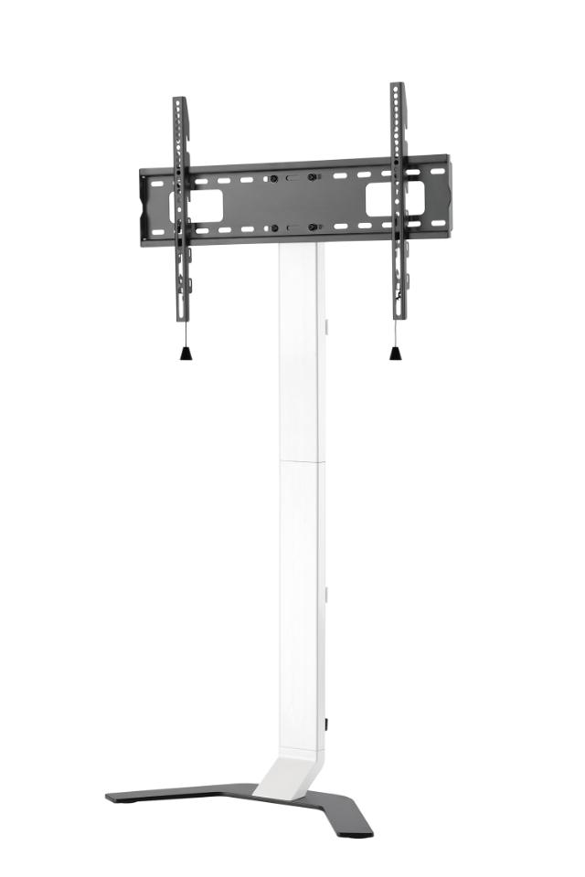 GULV TV STANDAARD LED/LCD 37 TOT 80INCH 40KG WIT/ZWART