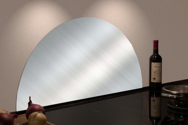 ACHTERWAND PLAAT HALVE MAAN L800 B400 RF
