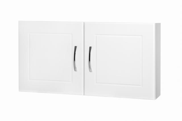 HOUSE BADKAST MET 2 DEUREN  WIT
