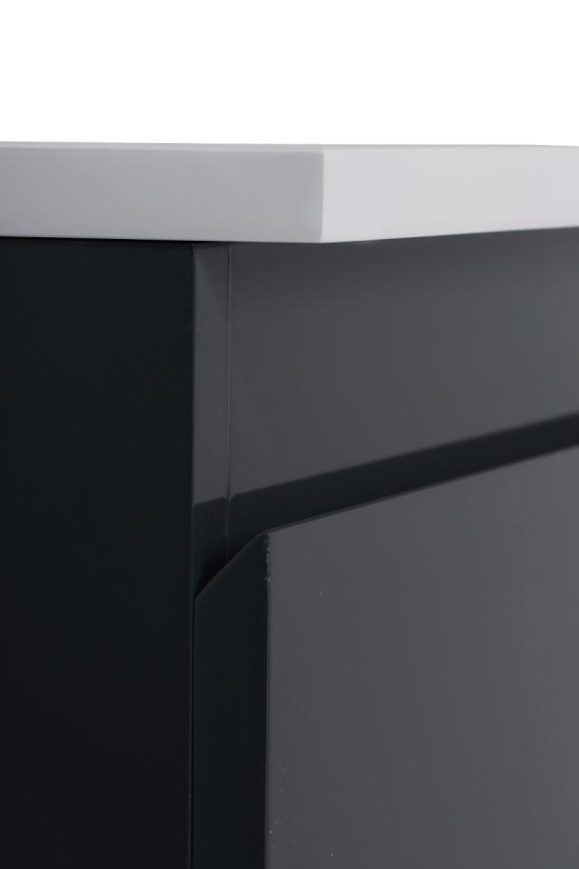 VENEDIG BADKAMERMEUBEL 80 CM – ANTRACIET