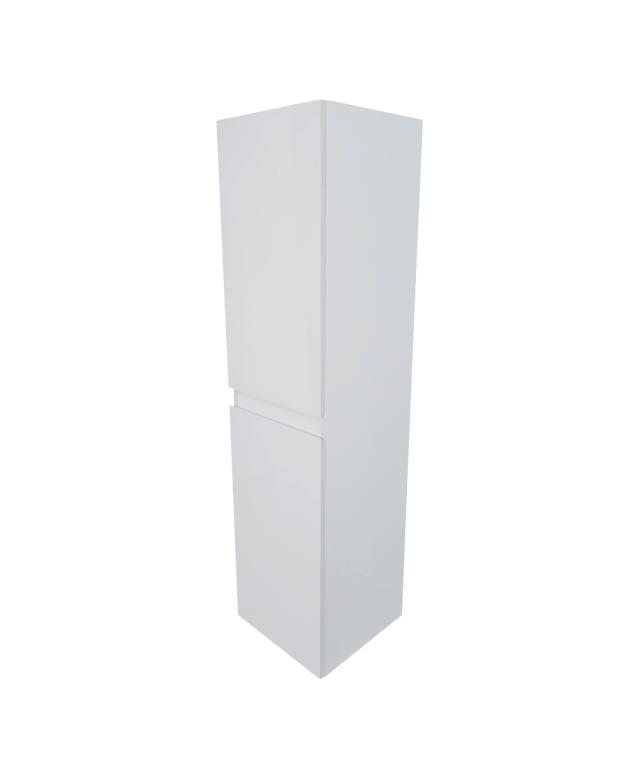 VENEDIG KOLOMKAST WIT HOOGGLANS – 35X139X35 CM