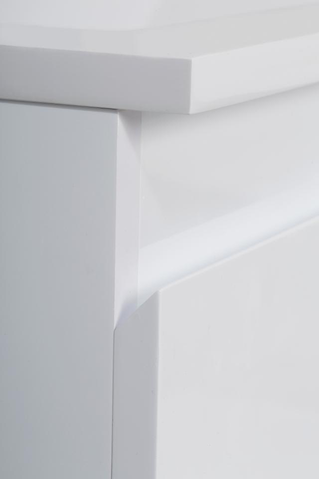 VENEDIG BADKAMERMEUBEL 60 CM – WIT HOOGGLANS
