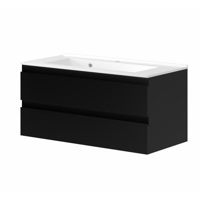 VENEDIG BADKAMERMEUBEL 120 CM – MAT ZWART