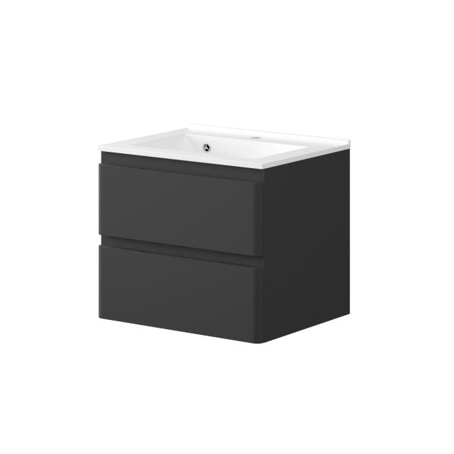 MIAMI 60 CM. BADKAMERMEUBEL – MAT ZWART