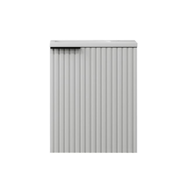 NORTIQ VERONA FONTEINPACK 1 DEUR INCL. OMKEERBARE WASTAFEL EN SPIEGEL MAT WIT