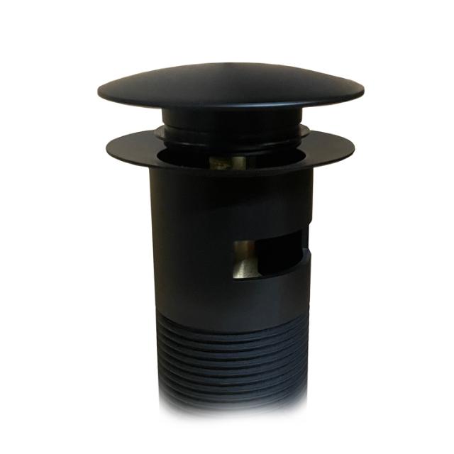 BLUERAIN ZWART PUSH-UP VENTIEL - MATZWART