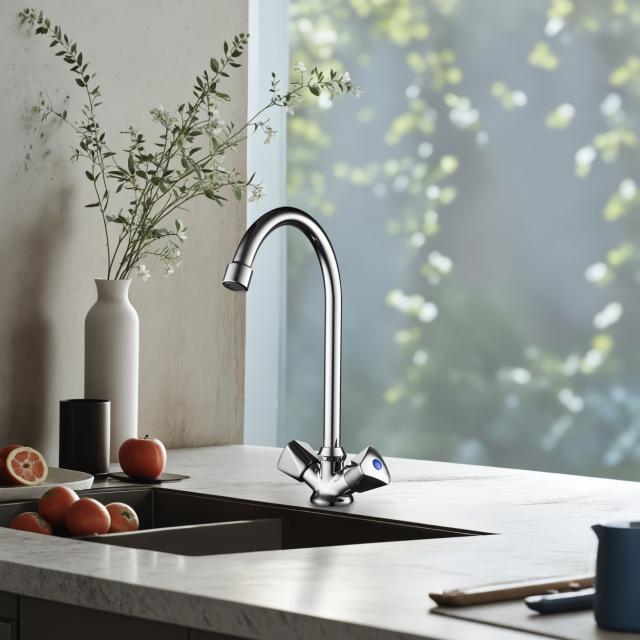 BLUERAIN CLASSIC FLOW KEUKENMENGKRAAN - 2 GREPEN