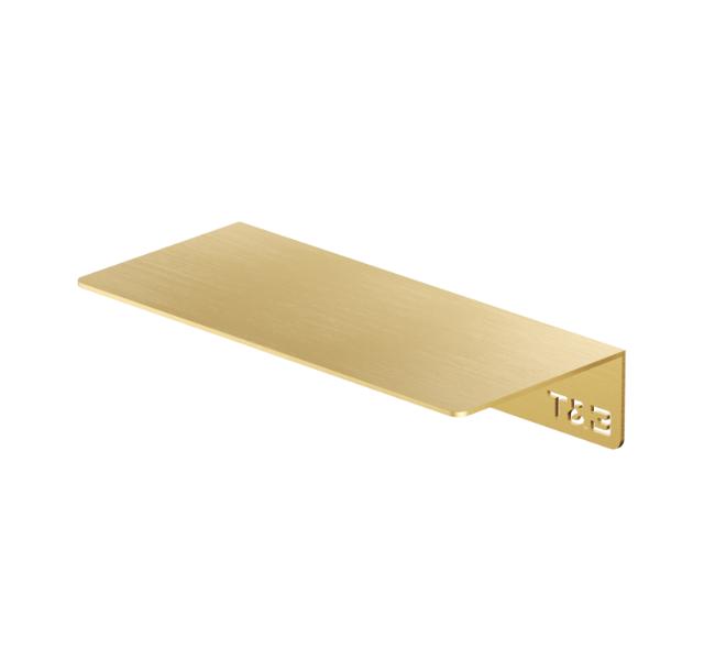T&B BADKAMER WANDPLANK - MEDIUM T1 20CM - GEBORSTELD GOUD