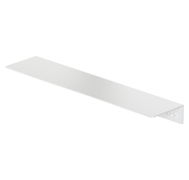T&B BADKAMER WANDPLANK - GROOT T1 40CM - GEBORSTELD ALU