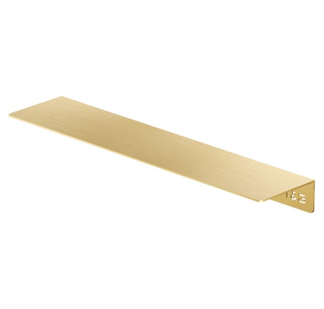 T&B BADKAMER WANDPLANK - GROOT T1 40CM - GEBORSTELD GOUD