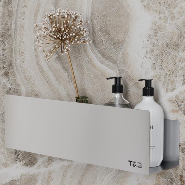 T&B BADKAMER WANDPLANK - MEDIUM T2 20CM - GEBORSTELD ALU