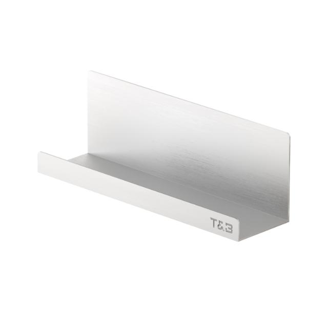 T&B BADKAMER WANDPLANK - T4 30CM - GEBORSTELD ALU