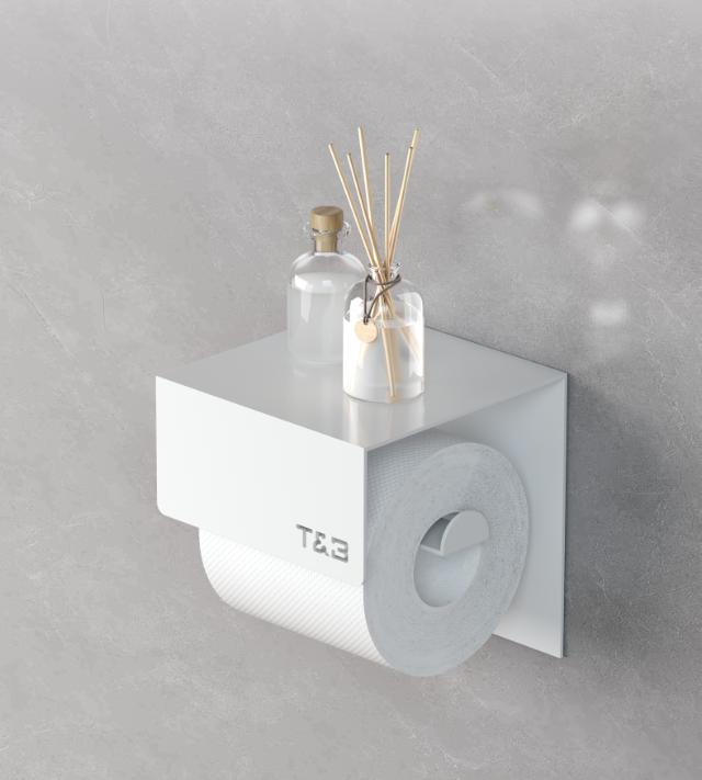 T&B TOILETROLHOUDER - 1 - MAT WIT