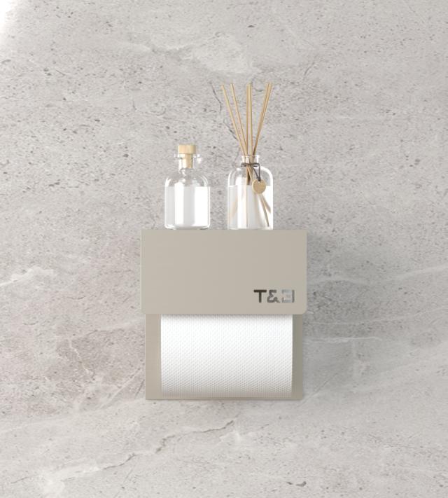 T&B TOILETROLHOUDER - 1 - BEIGE