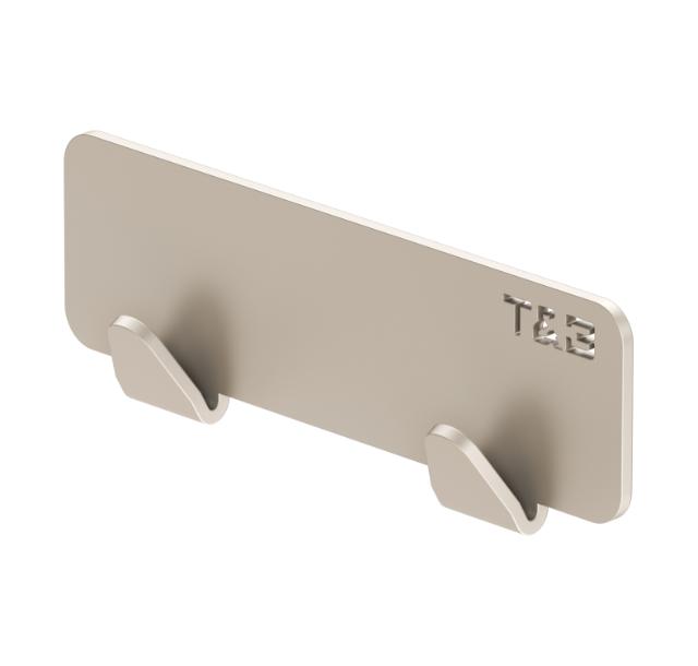 T&B DUBBELE HAAK - BEIGE