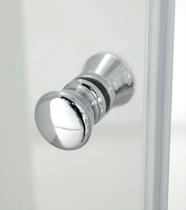 YSTAD DOUCHEWAND – 90X90X190 HELDER GLAS