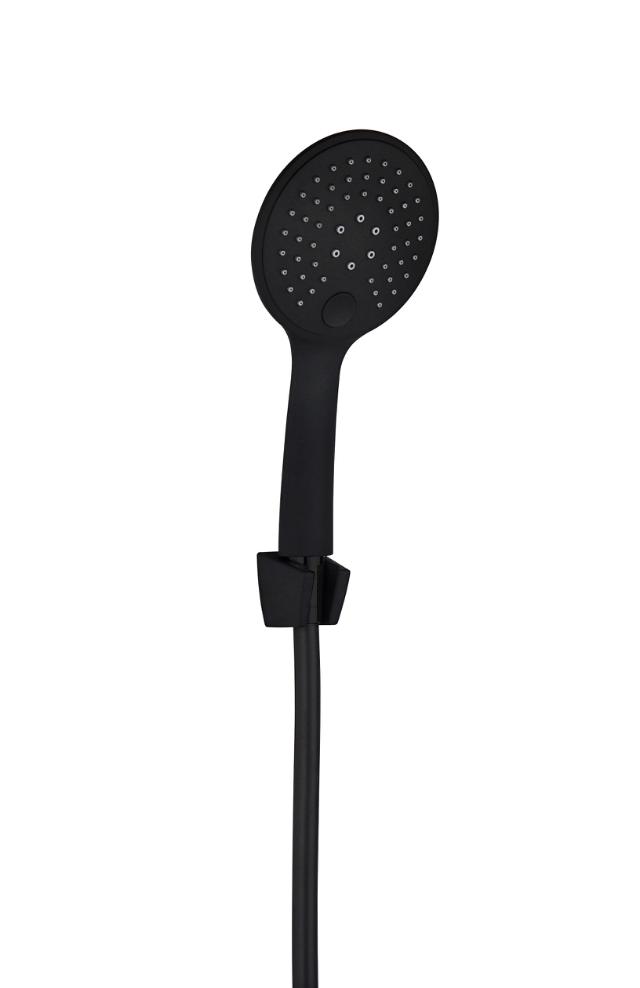 BLUERAIN MATZWARTE COMBI SET MET WANDHOUDER