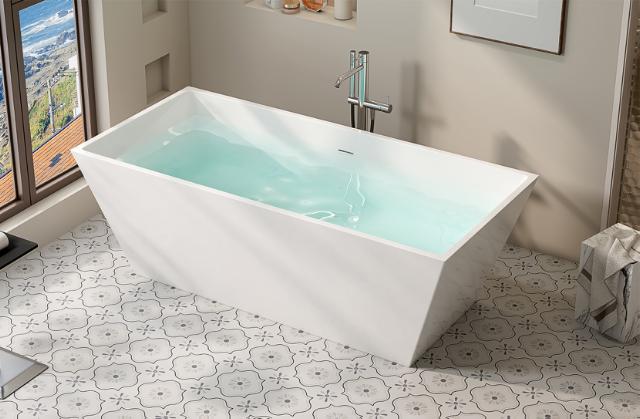 NORTIQ LIORA BADKUIP - 150 X 75 CM - WIT HOOGGLANS
