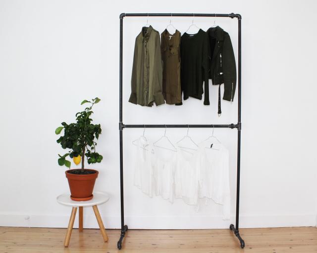 SIMPLE RACKS TRIBECA KLEDINGREK - H:210 X B: 113 X D:50 CM